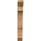 Ekena Millwork Balboa Slat Smooth Bracket, Western Red Cedar, 3 1/2"W x 16"D x 28"H BKT04X16X28BOA06SWR - alternate 3